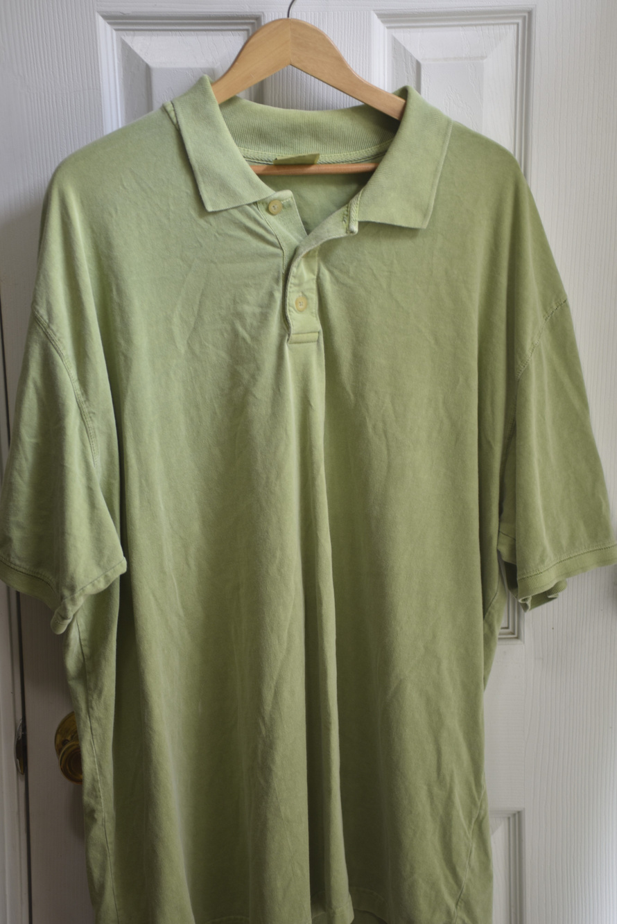 Woolrich Mens Polo Shirt Light Green XXL LSC052